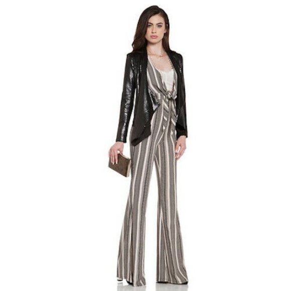 Line & Dot Matte Black Sequin Cascade Jacket - Picture 5 of 11